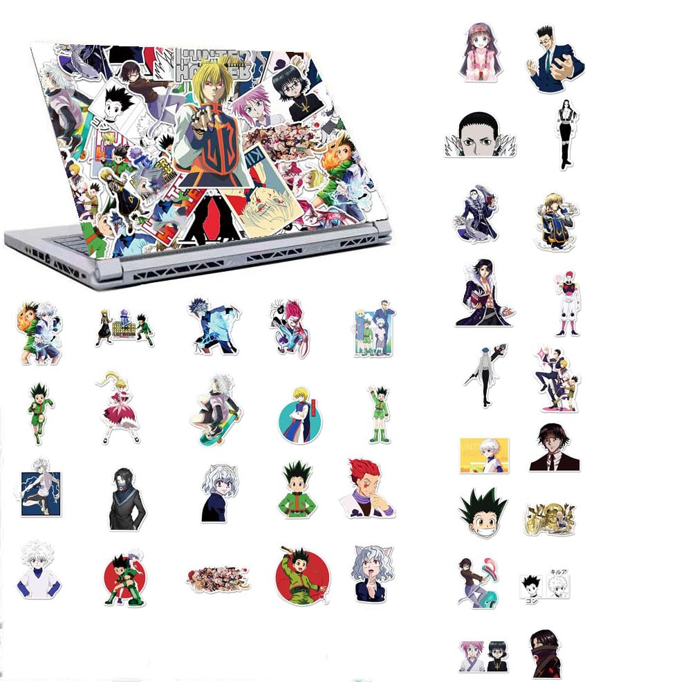 Amazon.co.jp: FORハンター×ハンター ステッカー 50枚セットシール