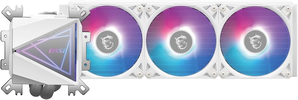 Amazon | MSI MAG CORELIQUID I360 WHITE 360mm簡易水冷CPUクーラー