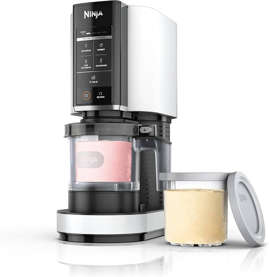 Amazon.com: Ninja CREAMi Ice Cream Maker, 5 One-Touch Programs