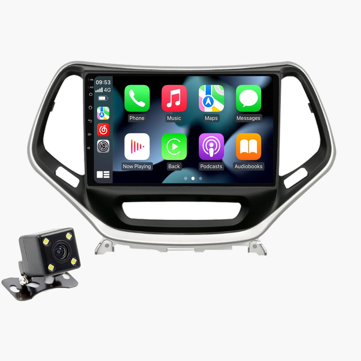 Amazon.com: FELLOSTAR for Jeep Cherokee Latitude 2014-2018 Radio