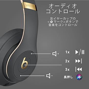 Amazon.co.jp: Beats Studio3 Wirelessヘッドフォン – The Beats