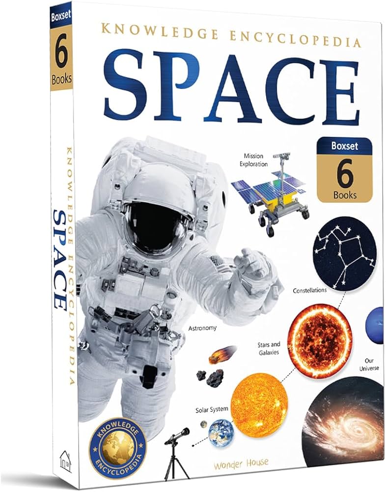 Space: Collection of 6 Books (Knowledge Encyclopedia For Children