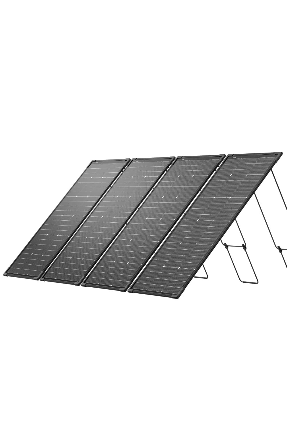 Amazon | EcoFlow ソーラーパネル 125W両面ソーラーパネル4枚 据置型