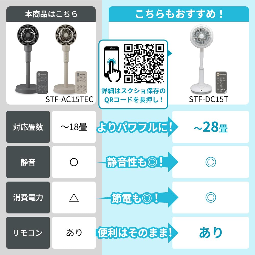 Amazon | アイリスオーヤマ サーキュレーター扇風機 18畳 上下左右首