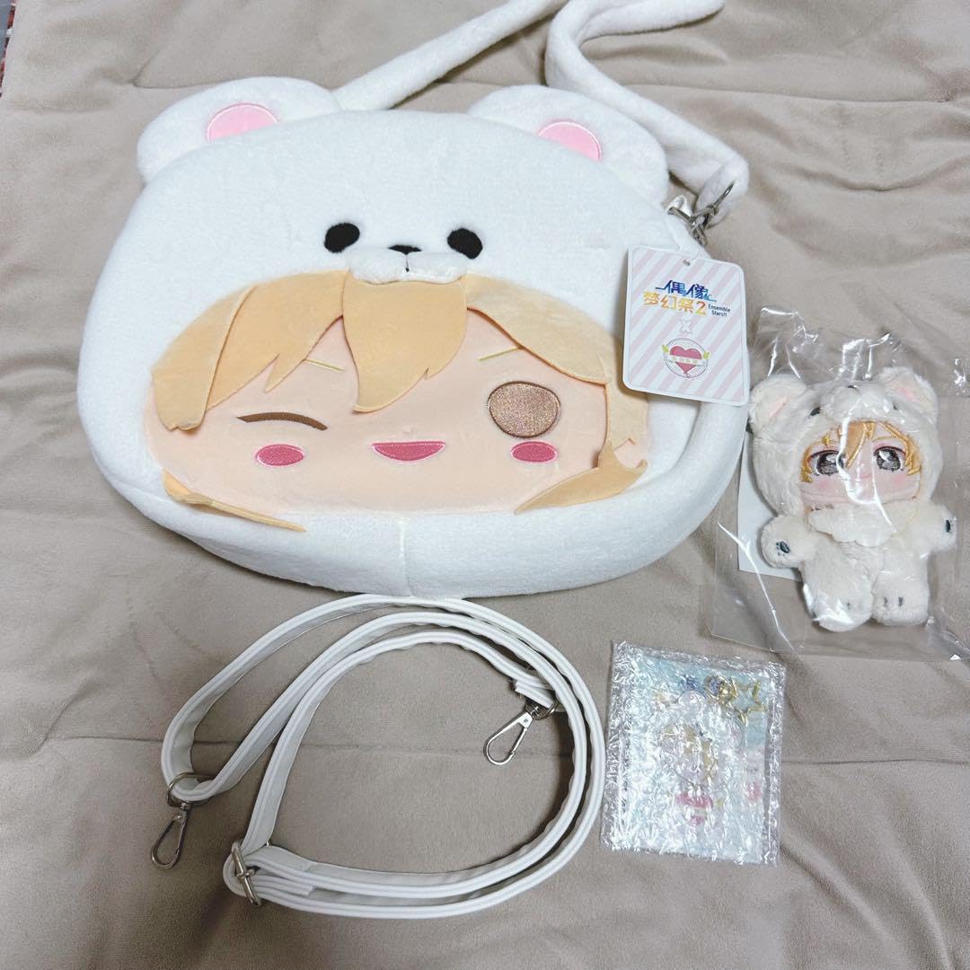 Amazon.co.jp: あん スタ 中国 告白気球 白熊バッグ いつぬい 羽風薫