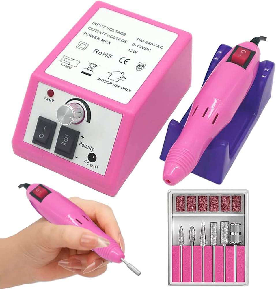 Amazon.com: FATUXZ Electric Nail Drill Machine 20000 RPM, Acrylic
