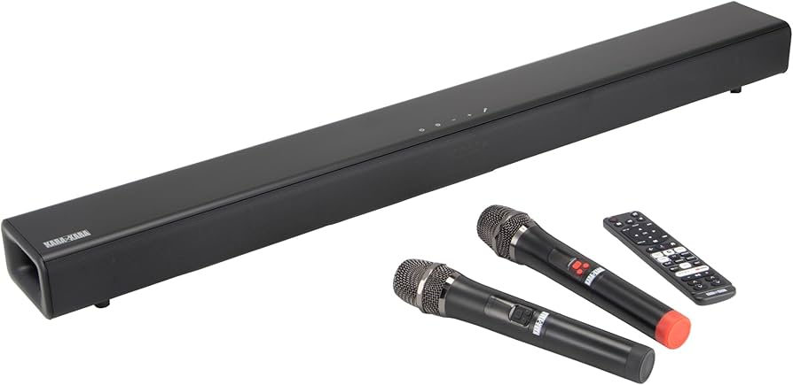 Amazon.co.jp: 家庭用 カラオケセット「KARA×KARA」カラオケマイク2本