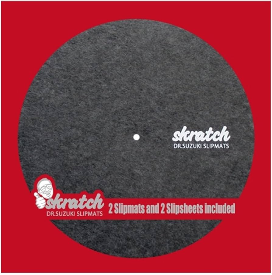 Amazon.co.jp: Dr.SUZUKI Slipmats/skratch 12” (スリップマット 2枚 +