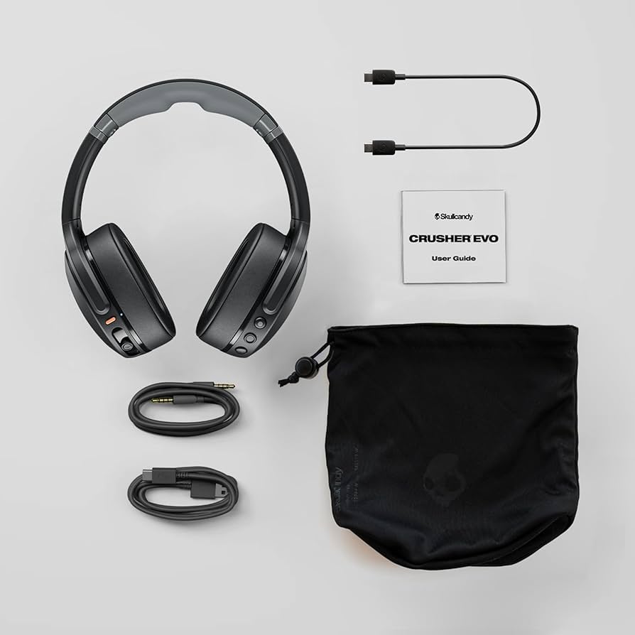 Amazon.com: Skullcandy Crusher Evo Wireless Bluetooth Headphones