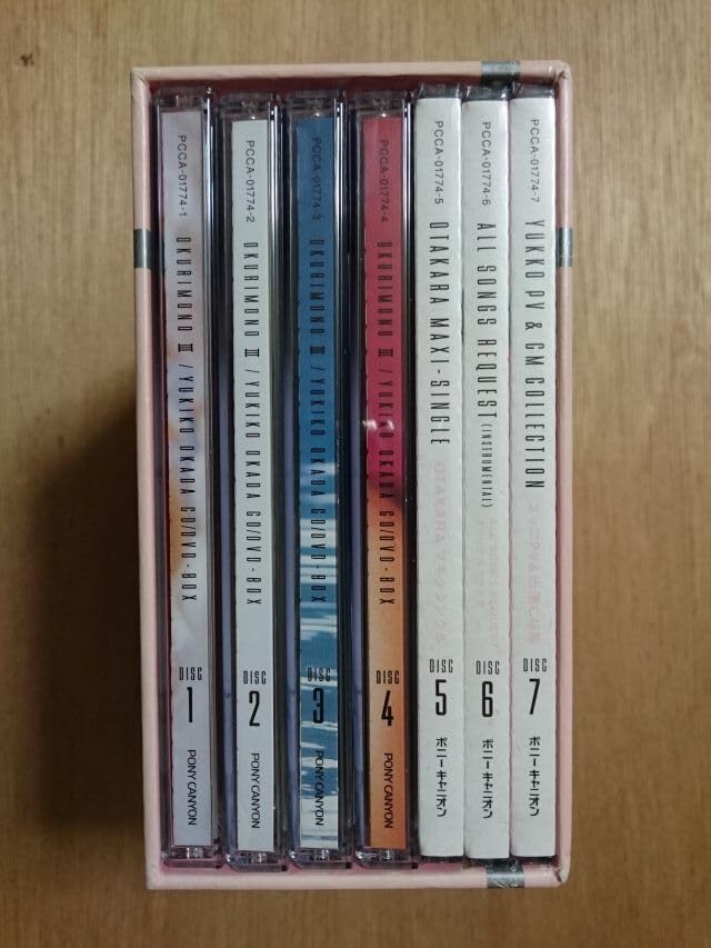 Amazon.co.jp: 岡田有希子 CD・DVD-BOX「贈りものIII」未開封3枚あり