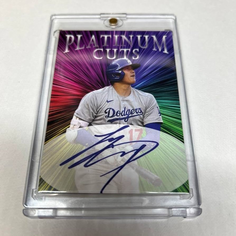 Amazon.co.jp: 大谷翔平 プリントサイン入りカード 1000枚限定