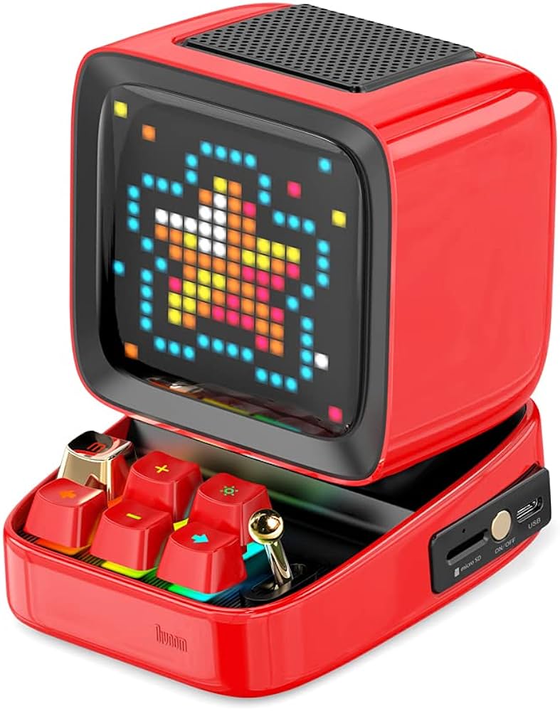 Amazon.co.jp: DIVOOM DITOO PLUS (レッド) ポータブルスピーカー