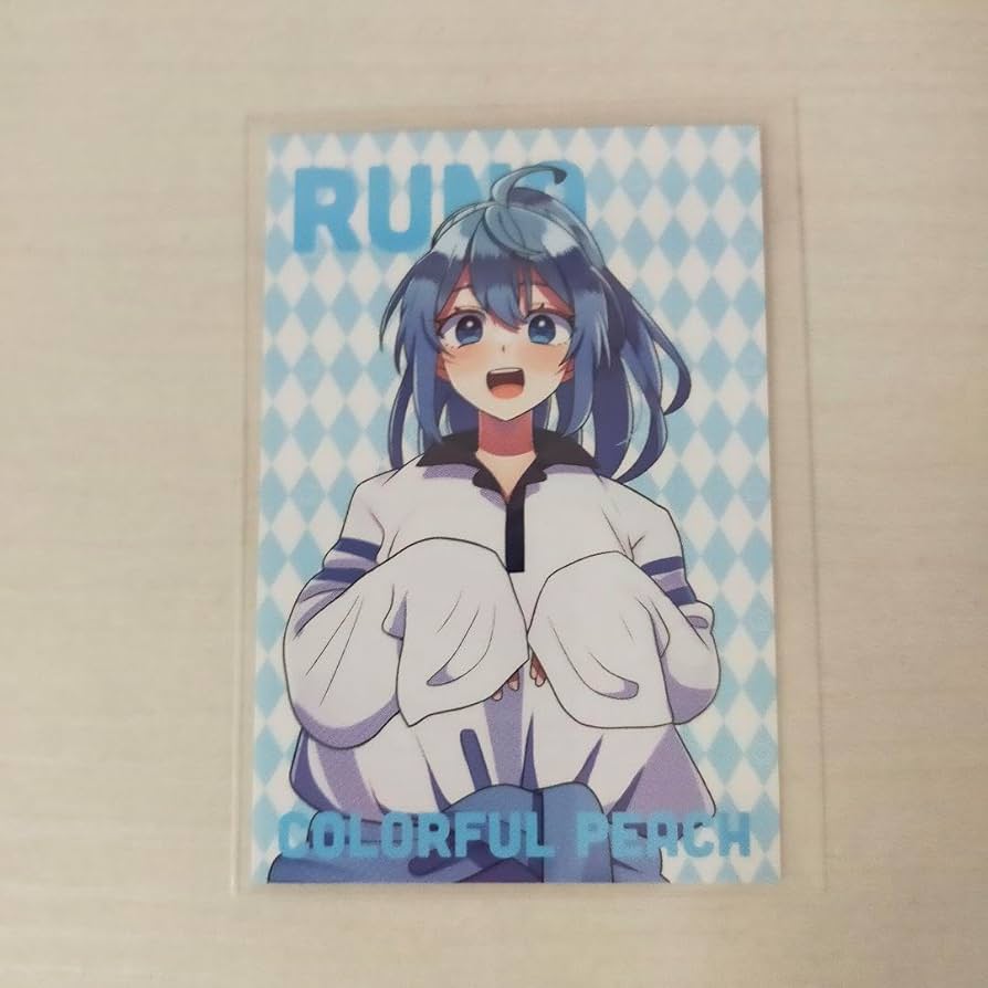 Amazon.co.jp: カラフルピーチ るな トレカ 3点セット サイン入り