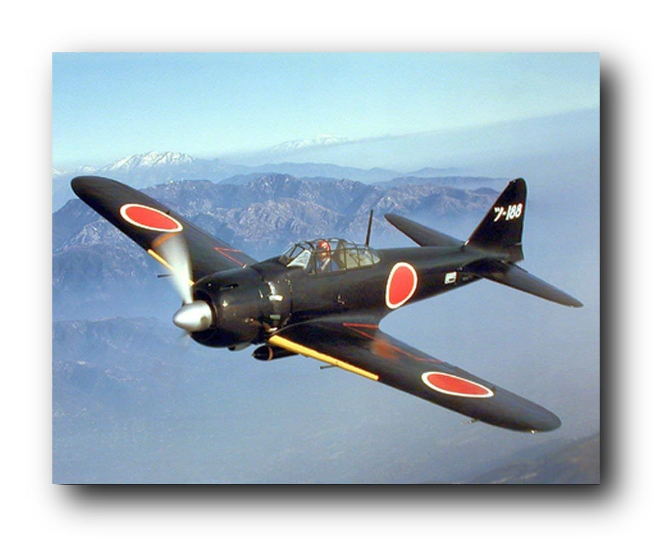 Amazon.com: Impact Posters Gallery Japanese Zero A6M Zero WWII