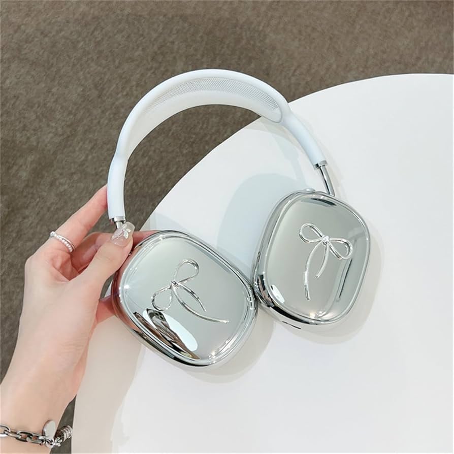 Amazon | AOLABOKY メッキシルバーケース AirPods Maxヘッドフォン対応