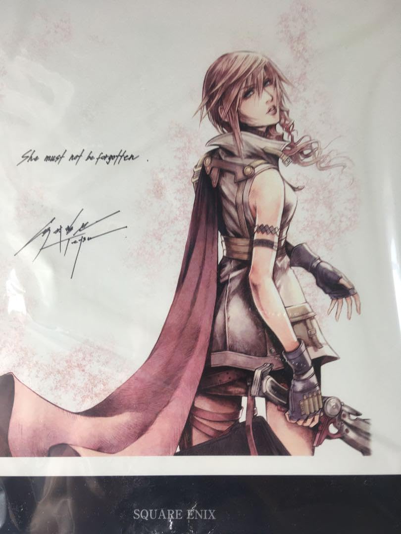 Amazon.co.jp: スクエニ イラスト プレート FF13 野村哲也 : おもちゃ