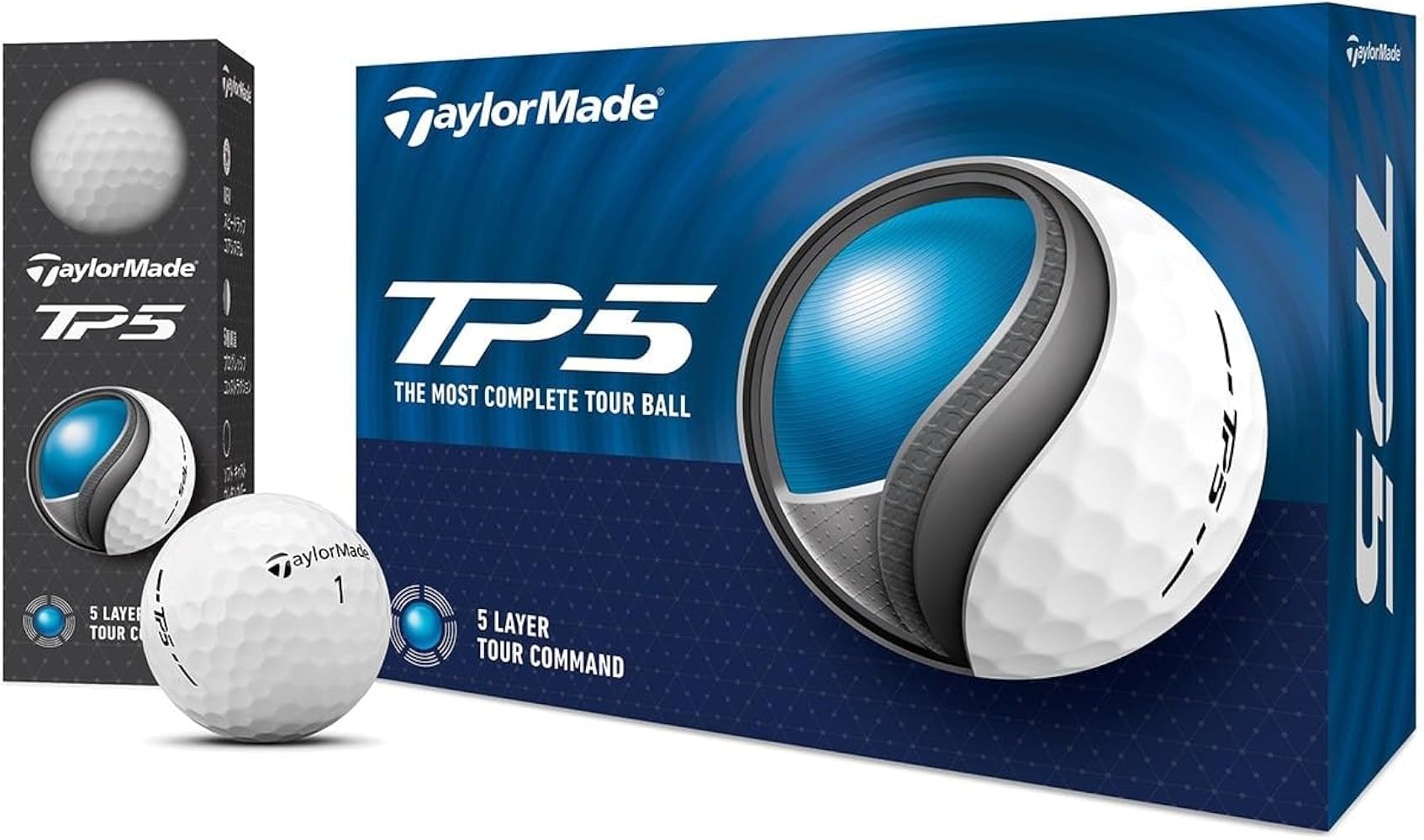 Amazon.co.jp: テーラーメイド TP5 ボール TP5 ボール 3ダースセット 3