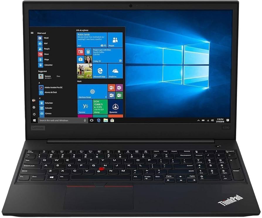 Amazon.com: Lenovo ThinkPad E595 Laptop, AMD Ryzen 5 3500U, 8GB
