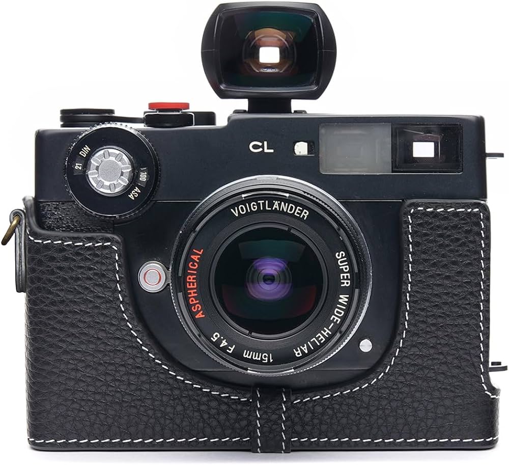 Amazon | TP Original Leica CL 専用 ブルタイプ 本革 ボディケース