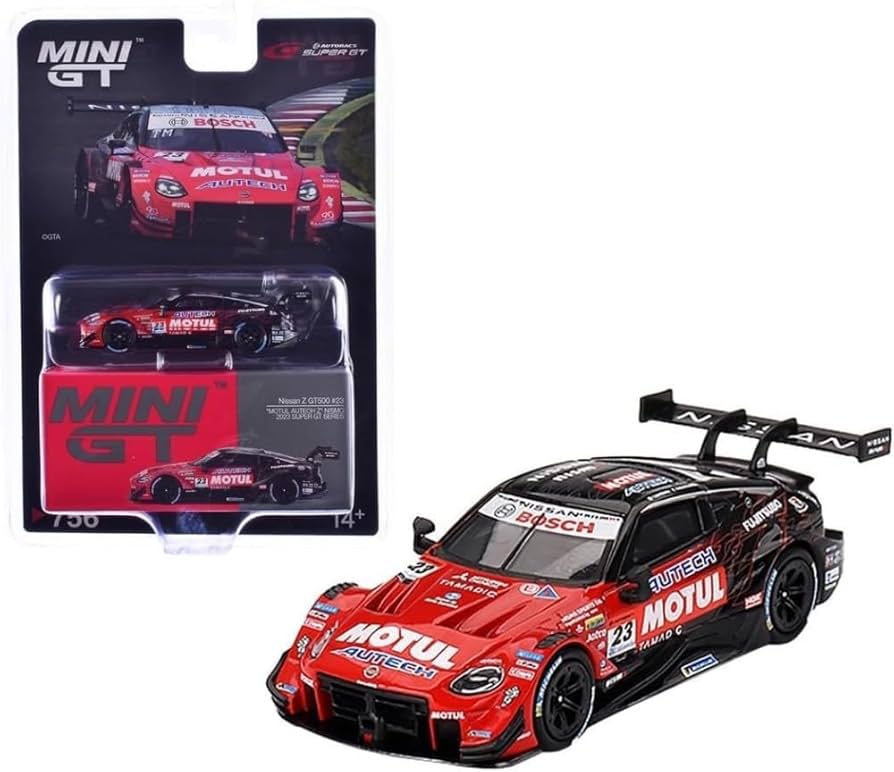 Amazon | MINI GT 1/64 ニッサン Z GT500 NISMO SUPER GTシリーズ 2023