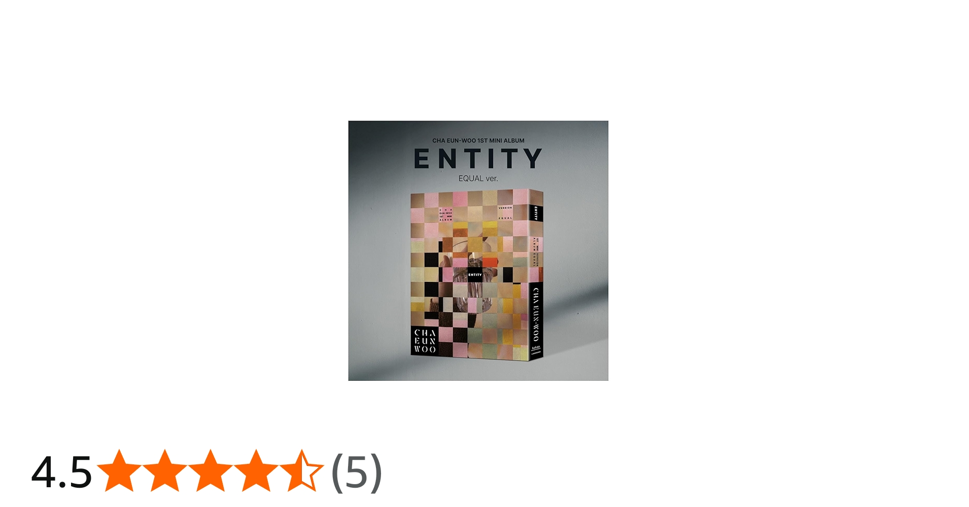 Amazon.co.jp: チャウヌ CHA EUN WOO - ENTITY (1stミニアルバム