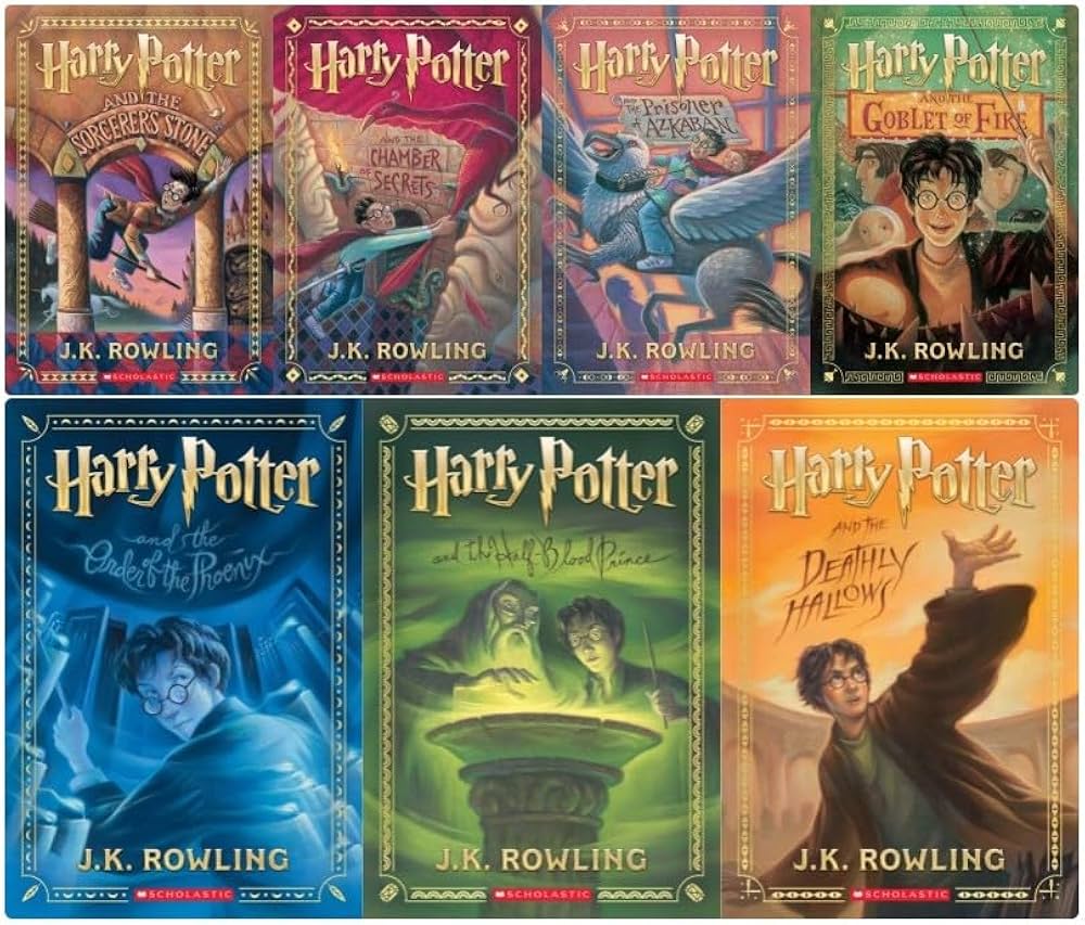 Harry Potter The Complete Series Paperback Box Set (Volumes 1-7