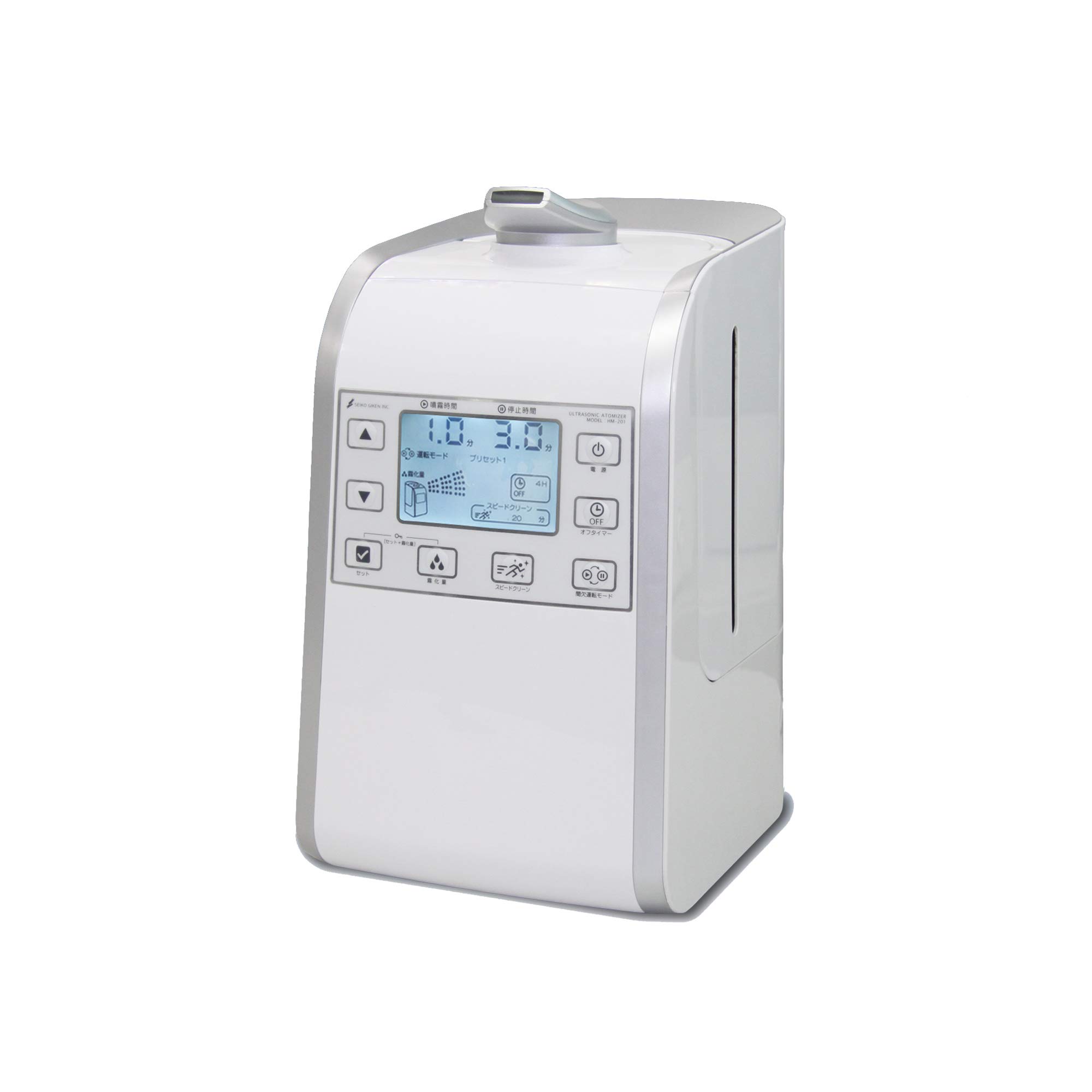 Amazon.co.jp: SEIKO GIKEN 超音波噴霧器 5L タンク ミスト HM‐201