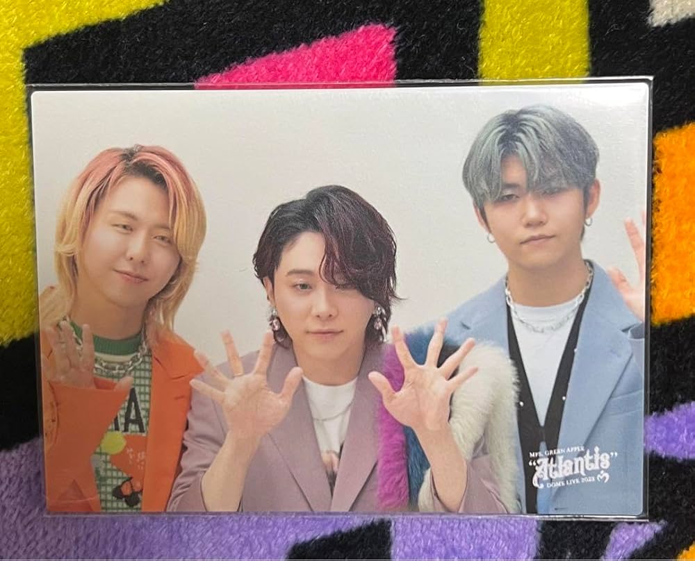 Amazon.co.jp: Mrs. GREEN APPLE ミセス Atlantis フォトカード 43