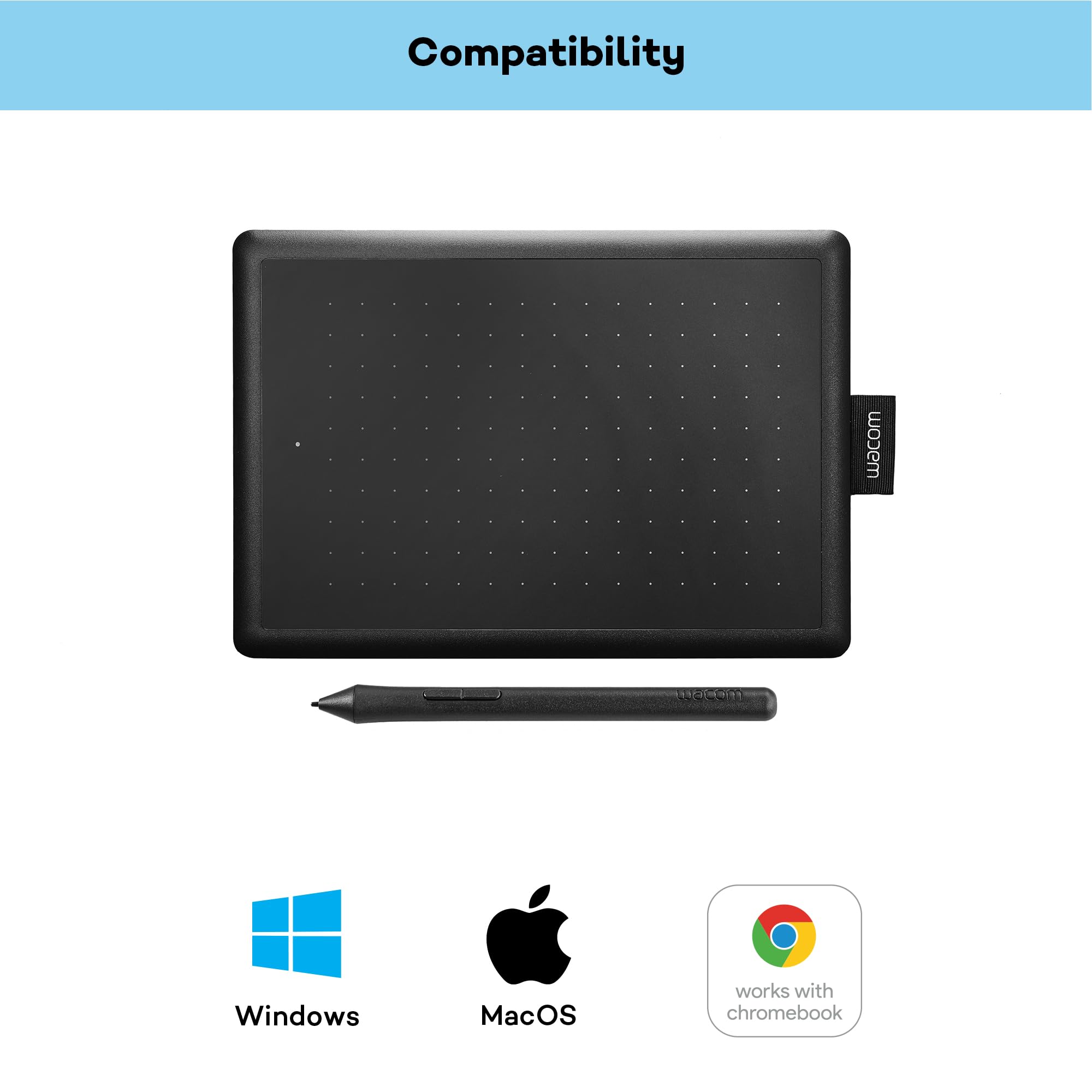 Amazon | Wacom One by CTL-472-Nスモールクリエイティブペン