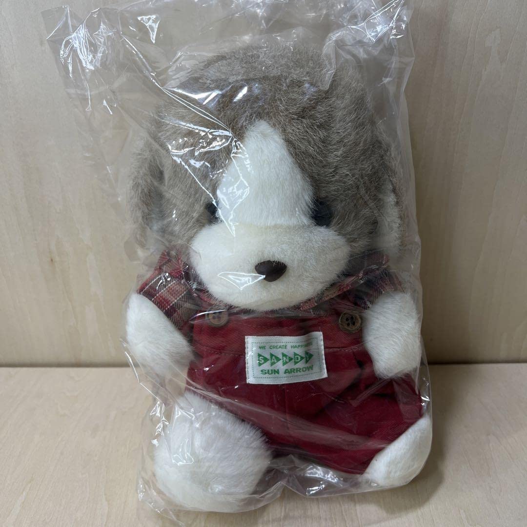 Amazon.co.jp: サンアロー ぬいぐるみ サンディ レトロ イヌ 犬
