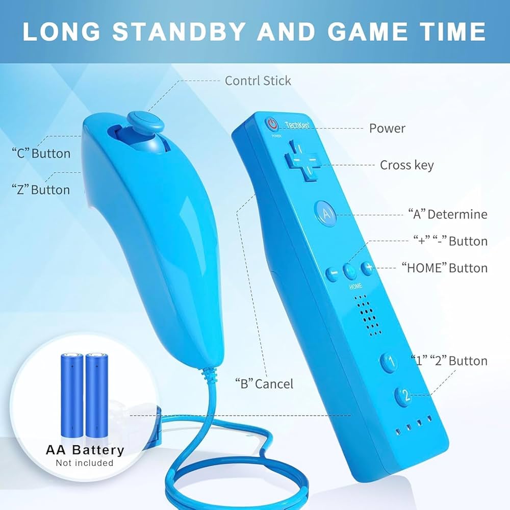 Amazon.co.jp: Wii本体用リモコン＆ヌンチャクコントローラー Wii