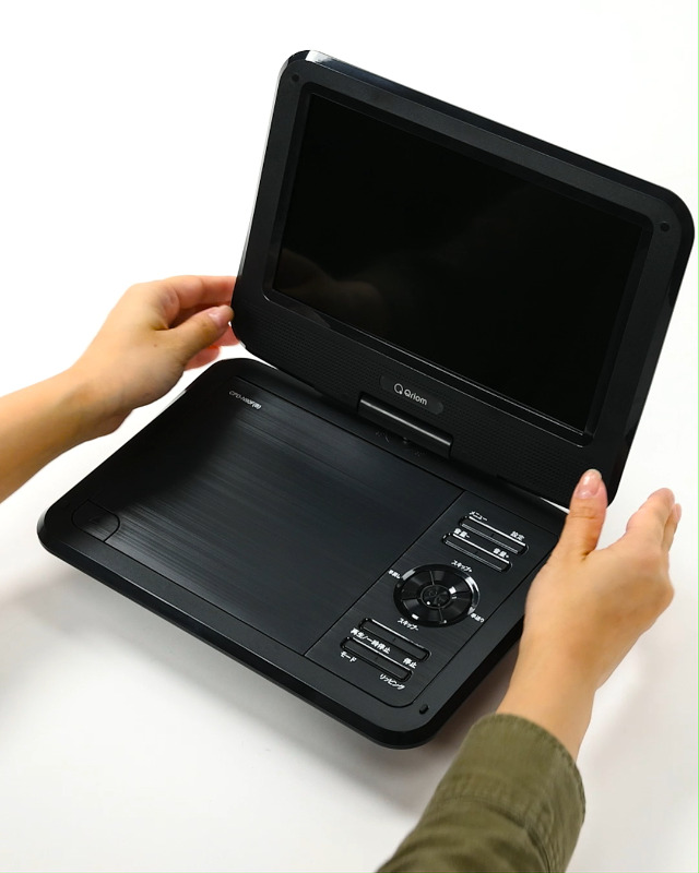 Amazon | [山善] ポータブル DVDプレーヤー CPRM対応 9インチ フルセグ