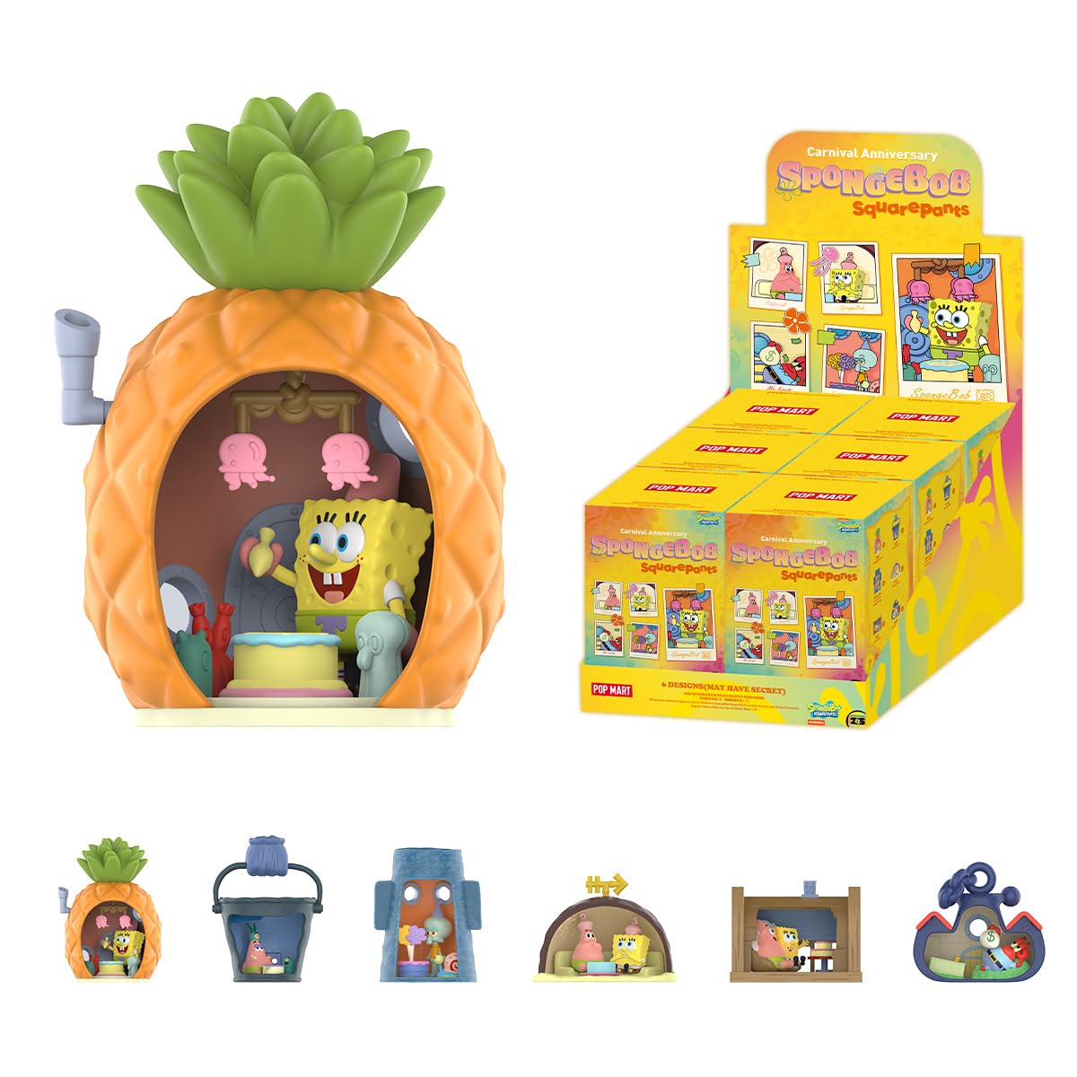 Amazon.co.jp: POP MART SpongeBob SquarePants Carnival Anniversary