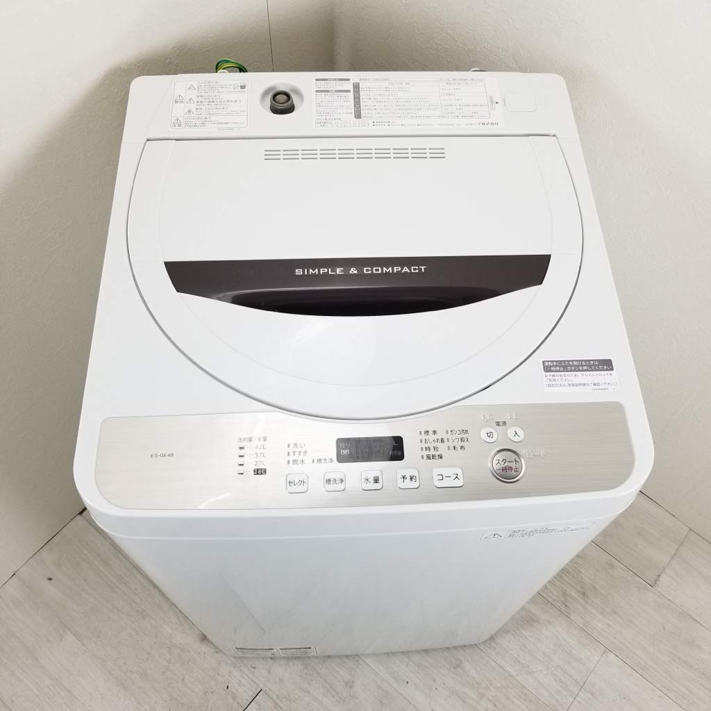 Amazon.co.jp: シャープ SHARP 全自動洗濯機 ステンレス槽 4.5kg