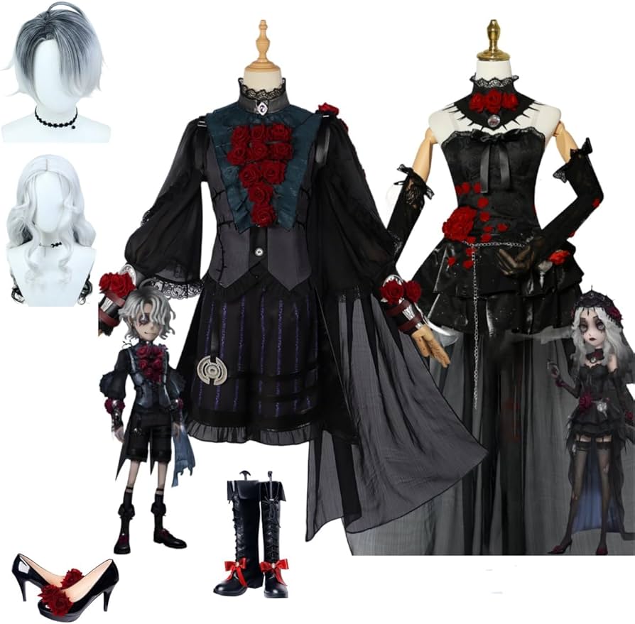 Amazon.co.jp: Senyah 第五人格 心理学者 長い夜 患者 星々 コスプレ