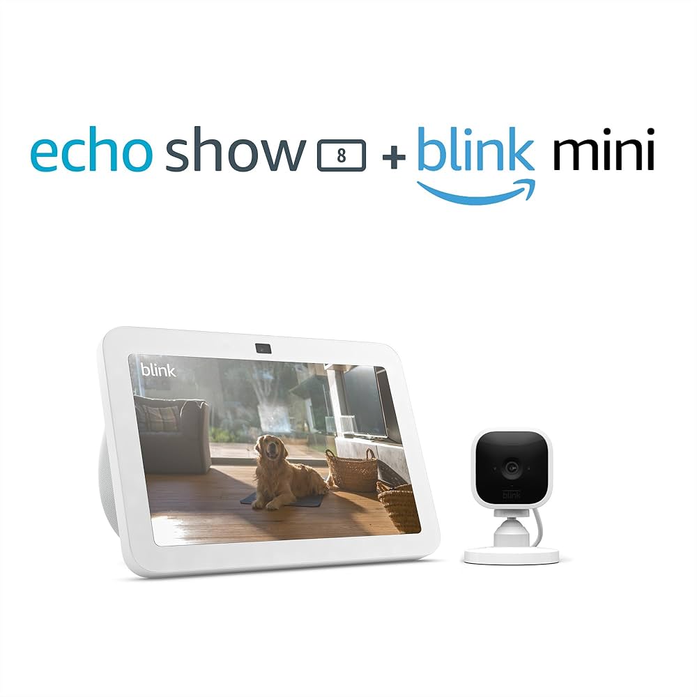 Amazon.com: Echo Show 8 (3rd Gen, 2023 release) with Blink Mini