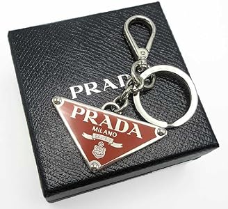 Amazon | [Prada] [プラダ] キーリング チャーム メタル