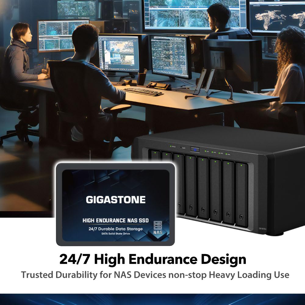 Amazon.com: Gigastone 【NAS Only】 2TB NAS SSD Drive (2-Pack) 24/7