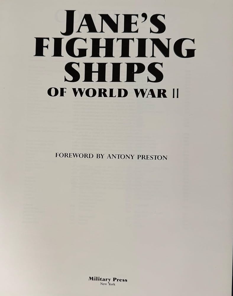 Jane's Fighting Ships of World War II / Jane's Fighting Aircraft