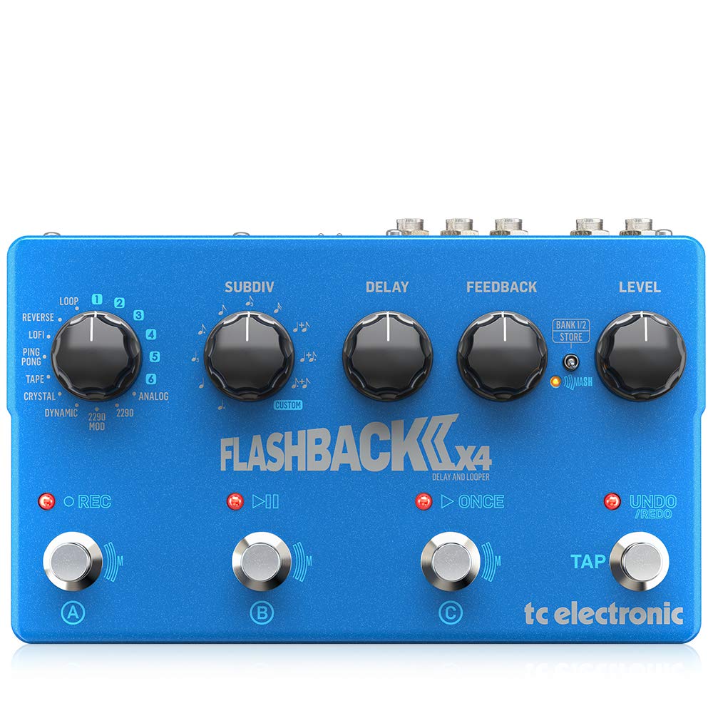 Amazon.com: TC Electronic Flashback 2 X4 Delay : Musical Instruments