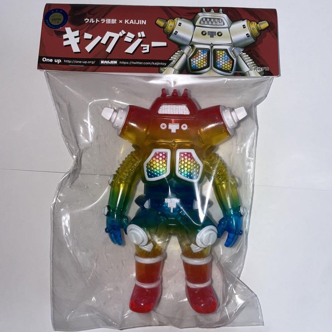 KAIJIN x One up. キングジョー ピンク ツブコン 新品未開封 Yahoo