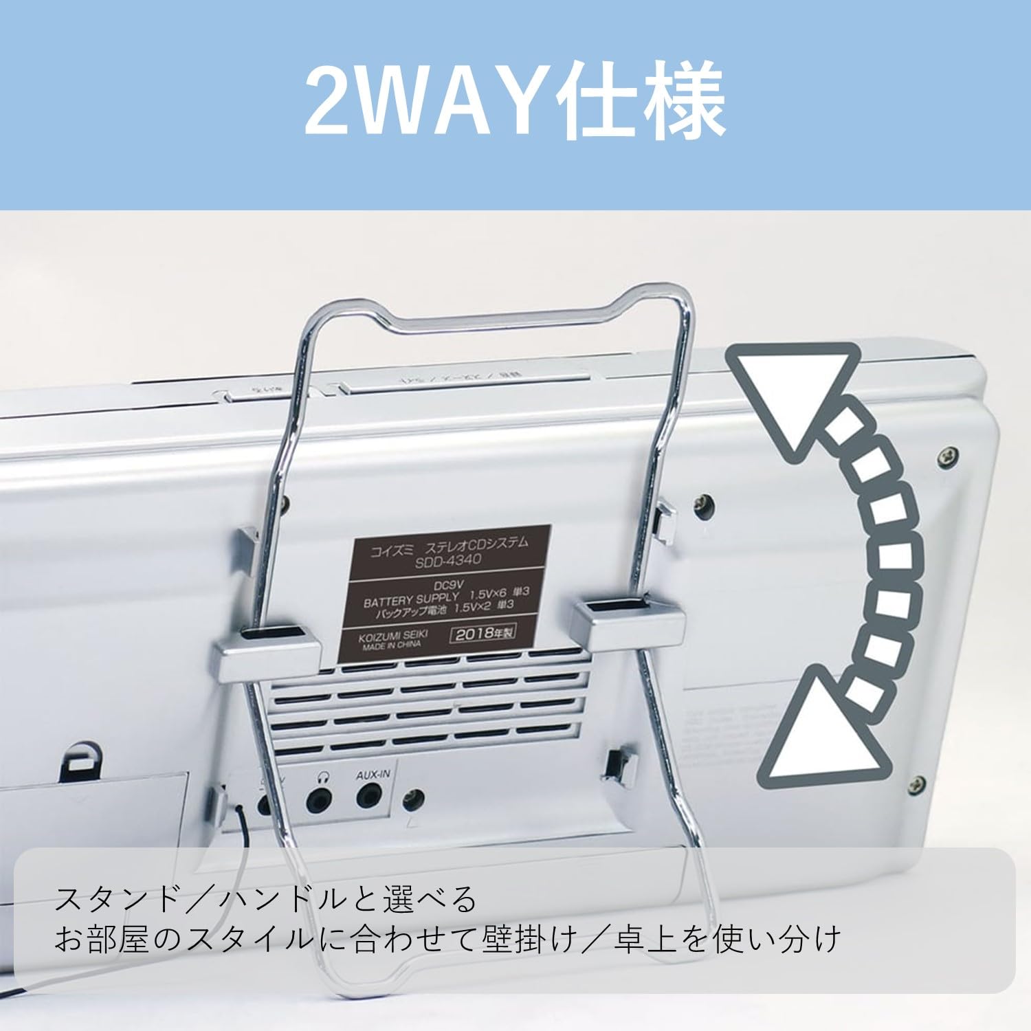 Amazon.co.jp: コイズミ ステレオCDシステム USB/SDカードスロット搭載