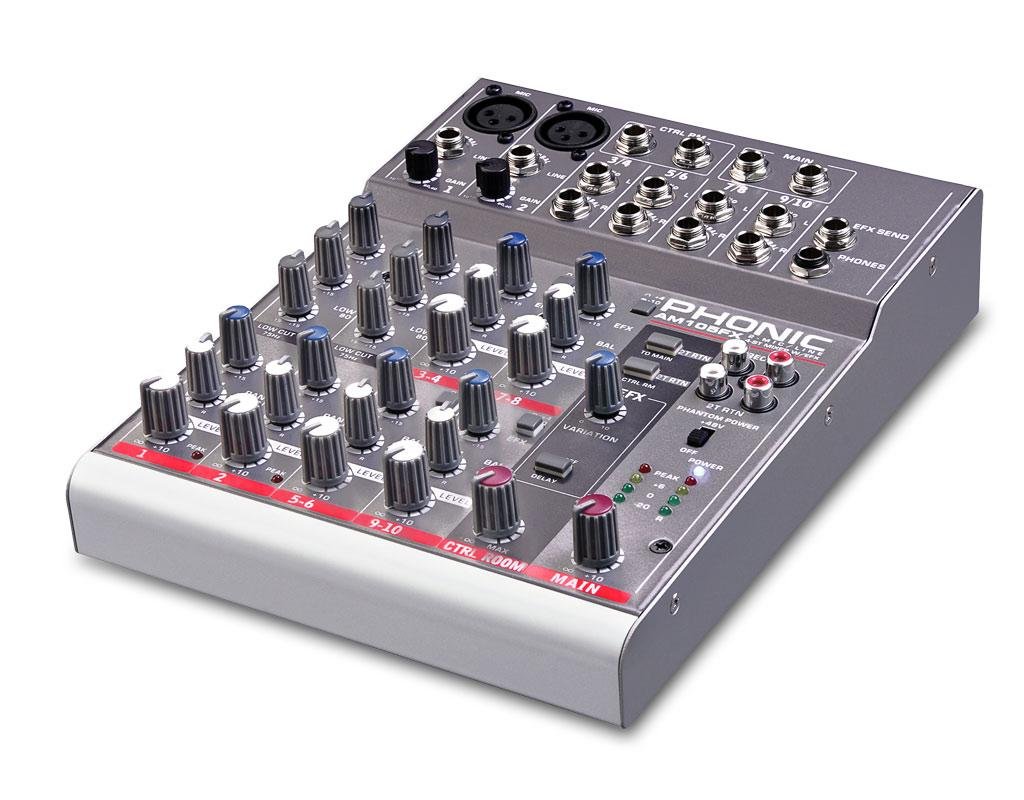Amazon | PHONIC フォニック AM105FX / Mixer (ミキサー) | ミキサー