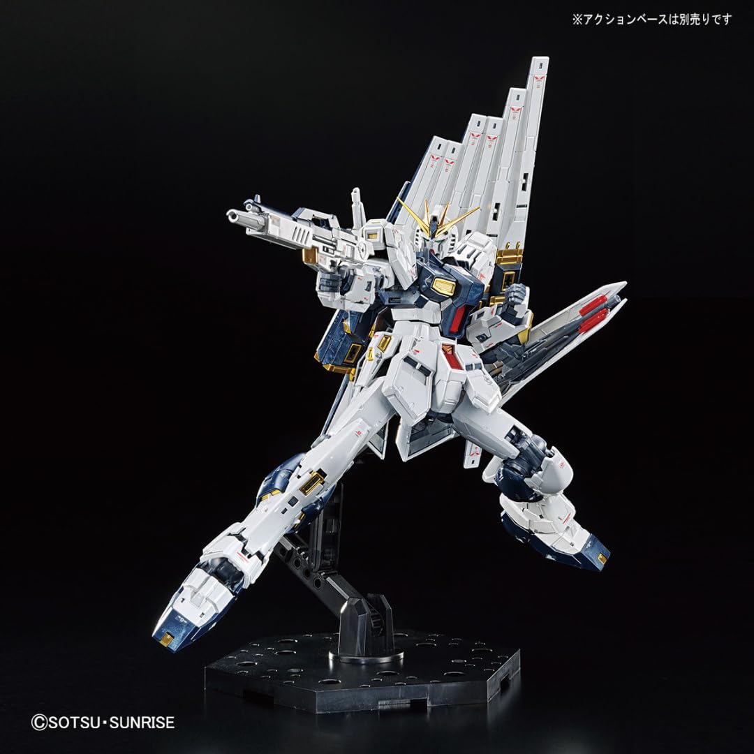 Amazon.co.jp: RG 1/144 Gundam Base Limited ν Gundam [Titanium