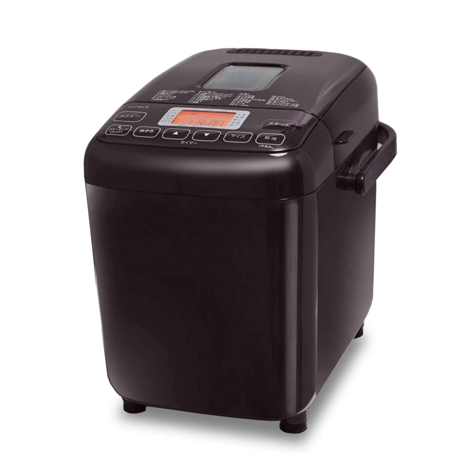 Amazon | シロカ 全自動ホームベーカリー [29メニュー/最大2斤/餅つき