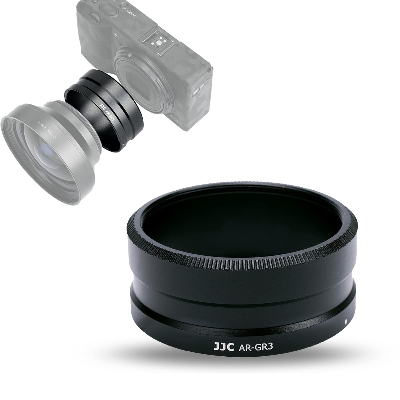 Amazon | JJC GA-1 レンズアダプター Ricoh GW-4 ワイドコンバージョン
