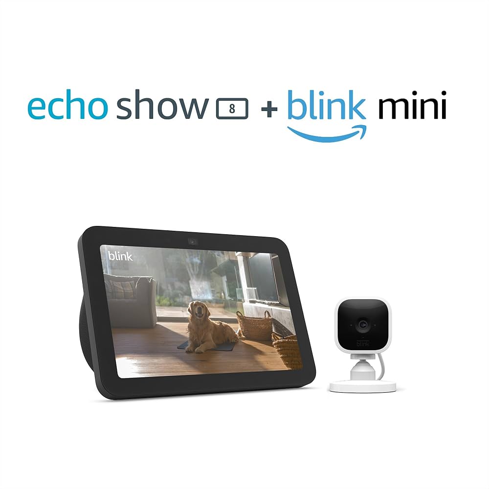 Amazon.com: Echo Show 8 (3rd Gen, 2023 release) with Blink Mini