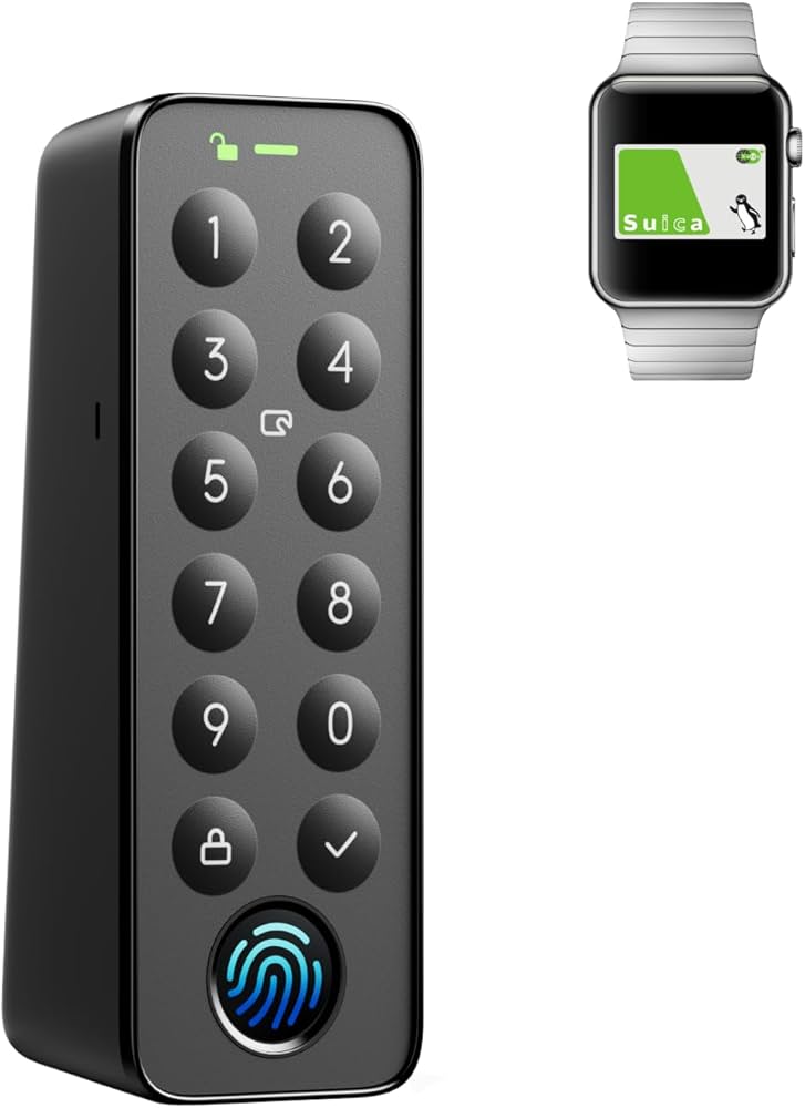 Amazon.co.jp: 【新モデル】SwitchBot 指紋認証パッド 暗証番号 指紋