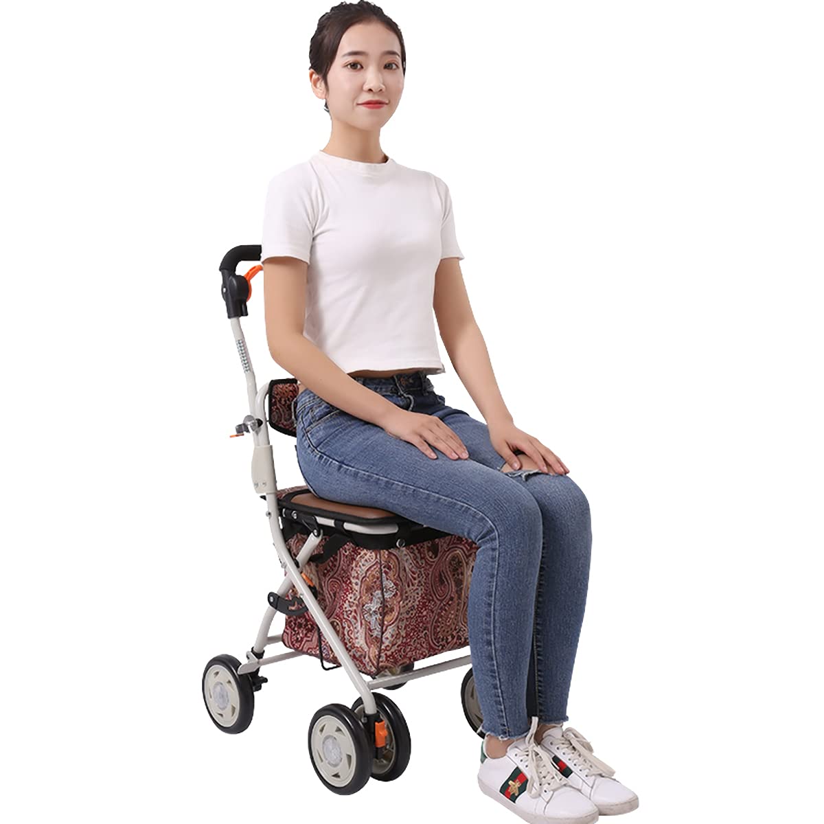 Amazon | 高齢者向けショッピングカート 高齢者用カー シルバーカー