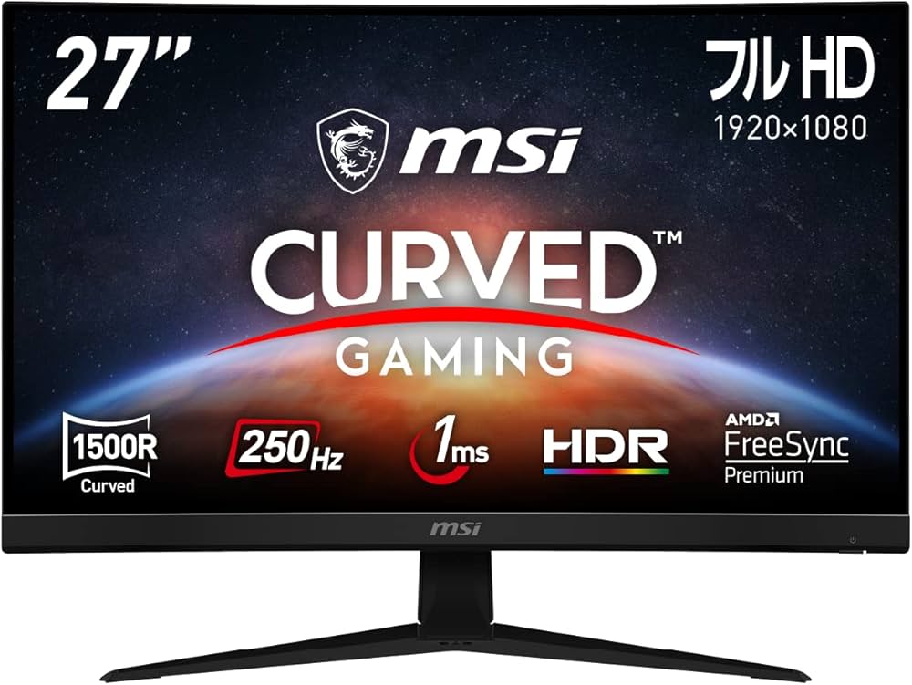 Amazon.co.jp: 【Amazon.co.jp限定】MSI 湾曲ゲーミングモニター